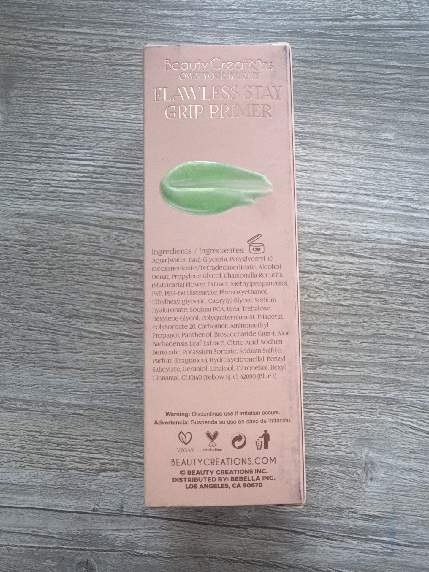 Beauty Creations Flawless Stay Grip Primer