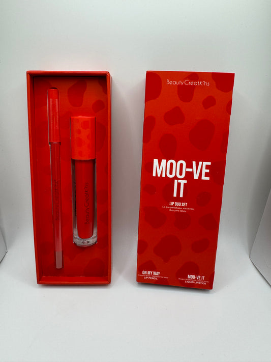 Moo-ve It Lip Duo Set Beauty Creations
